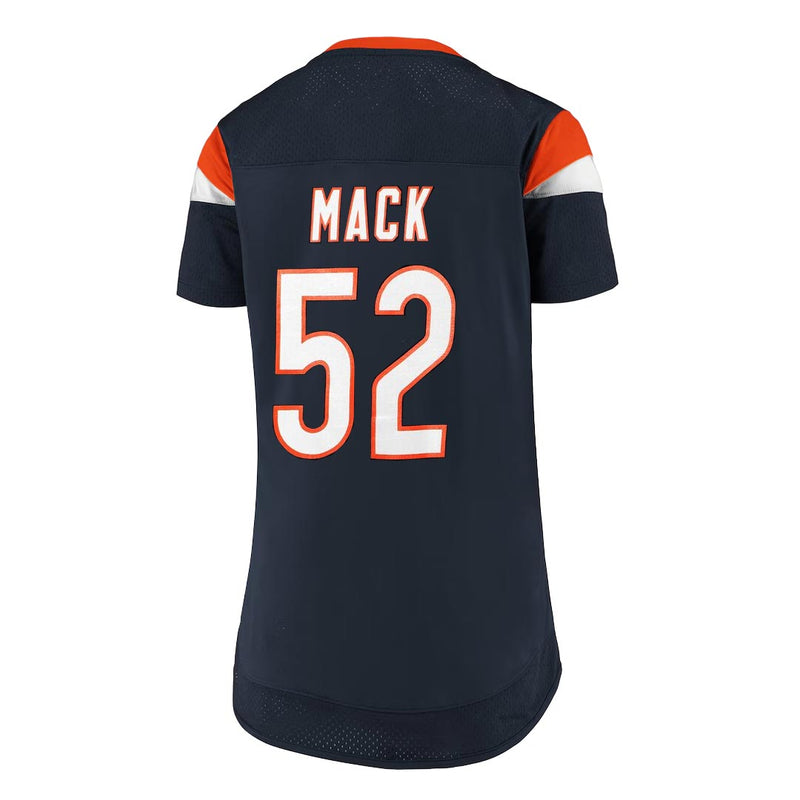Fanatics - Women's Chicago Bears Khalil Mack Draft Me Lace-Up T-Shirt (3Z25 A828 7QF 2DA)