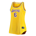 Fanatics - Women's Los Angeles Lakers Lebron James Fast Break Tank Jersey (462W LAKR 5M3 ZAY)