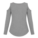 Fanatics - Women's Minnesota Vikings Cutout Long Sleeve T-Shirt (MAE3 VIKINGS LS TEE)