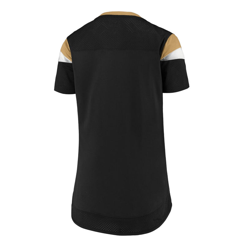 Fanatics - Women's New Orleans Saints Draft Me Lace-Up T-Shirt (3Z25 A81A 7W D6J)