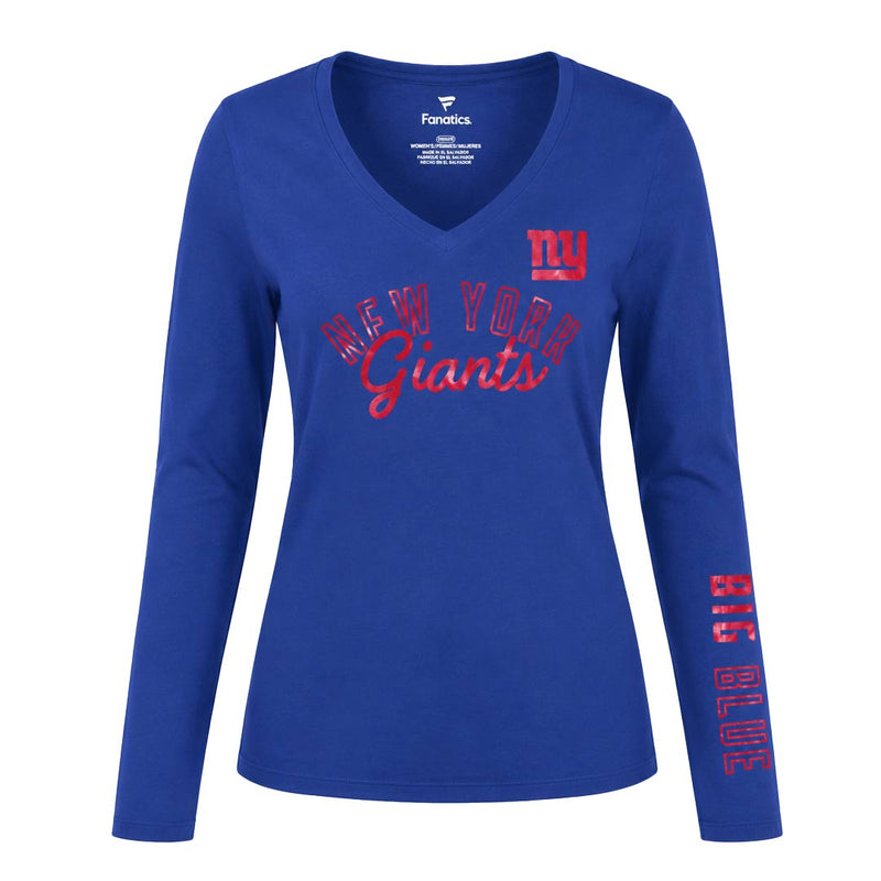Fanatics - Women's New York Giants Long Sleeve T-Shirt (3H10 1746 8I D9V)