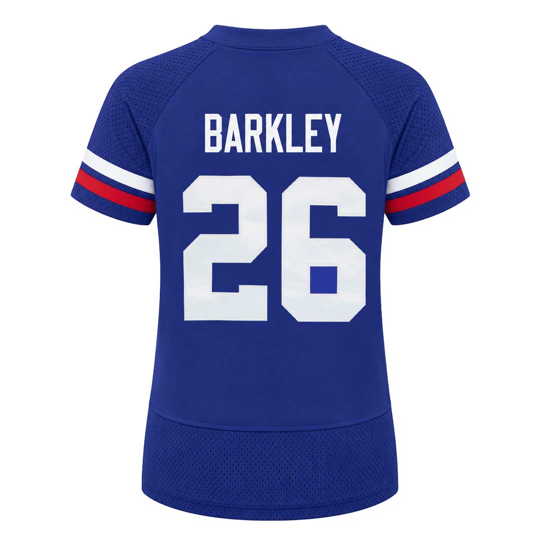 Fanatics - Women's New York Giants Saquon Barkley Lace-Up T-Shirt