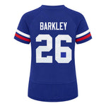 Fanatics - Women's New York Giants Saquon Barkley Lace-Up T-Shirt (MABE-NY-GIANTS-BARKLEY)