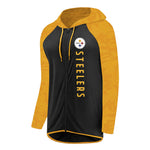 Fanatics - Women's Pittsburgh Steelers Forever Fan Full-Zip Lightweight Hoodie (3AA6 2011 7L 80Z)