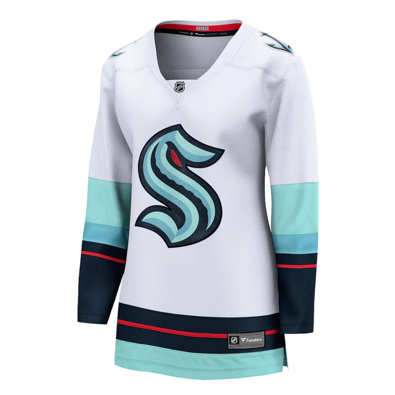 Fanatics - Women's Seattle Kraken Away Breakaway Jersey (879W SEKA 2GO BWA)
