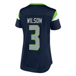 Fanatics - Women's Seattle Seahawks Russell Wilson Draft Me Lace-Up T-Shirt (3Z25 A789 78F 2DA)