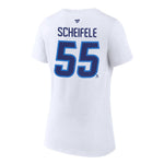 Fanatics - Women's Winnipeg Jets Mark Scheifele V-Neck T-Shirt (3A40 0042 H3Z FNF)