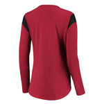 Fanatics - Womens's Atlanta Falcons Lace Up T-Shirt (3Z29 5795 96 D6U)