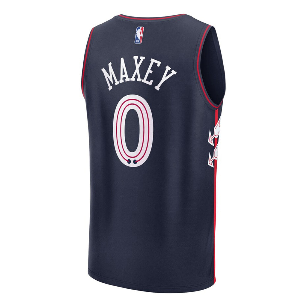 Fanatics - Men's Philadelphia 76ers Tyrese Maxey Jersey (FANATICS-76ERS-MAXY-JRSY)