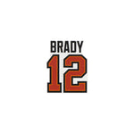 NFL - Tampa Bay Buccaneers Tom Brady Set of 2 Die-Cut Sticker Decal (15059320)