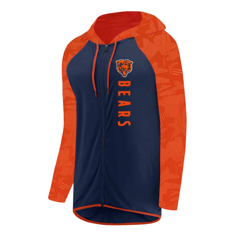 Fanatics - Women's Chicago Bears Full Zip Lightweight Hoodie (3AA6 983E 7Q 80Z)