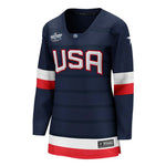 Fanatics - Women's USA 2025 NHL 4 Nations Face-Off Breakaway Jersey (87WE 0FVR WCJ NPC)