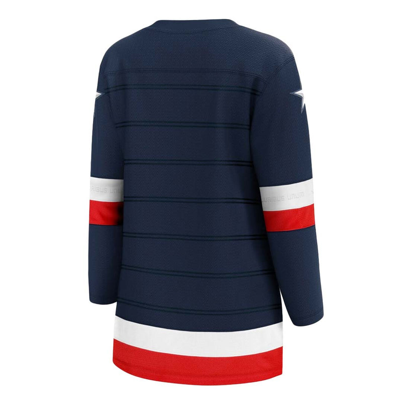 Fanatics - Women's USA 2025 NHL 4 Nations Face-Off Breakaway Jersey (87WE 0FVR WCJ NPC)