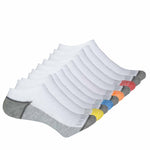 Fruit Of The Loom - Kids' 10 Pack No Show Socks (FRB10293NX WHAST)