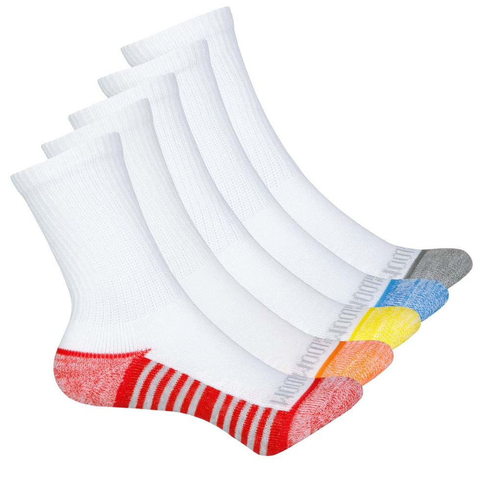 Fruit Of The Loom - Kids' 20 Pack Crew Sock (FRB10295CK WHAST)