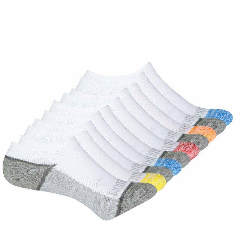 Fruit Of The Loom - Kids' 20 Pack No Show Socks (FRB10293NK WHAST)