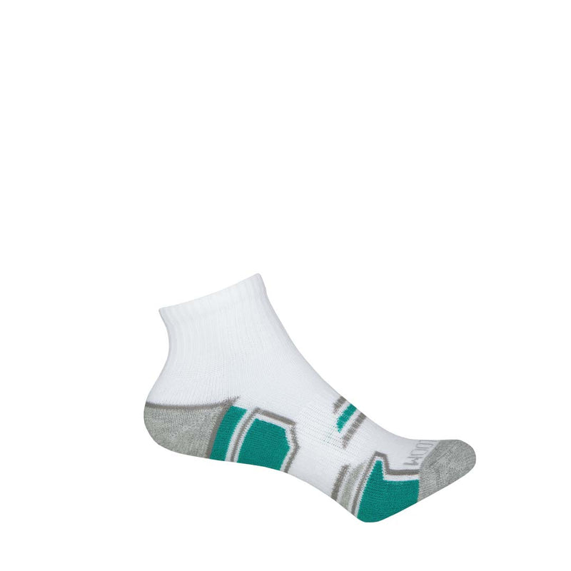 Fruit Of The Loom - Kids' 6 Pack Ankle Sock (FRB10421Q6CCC02 WHAST)
