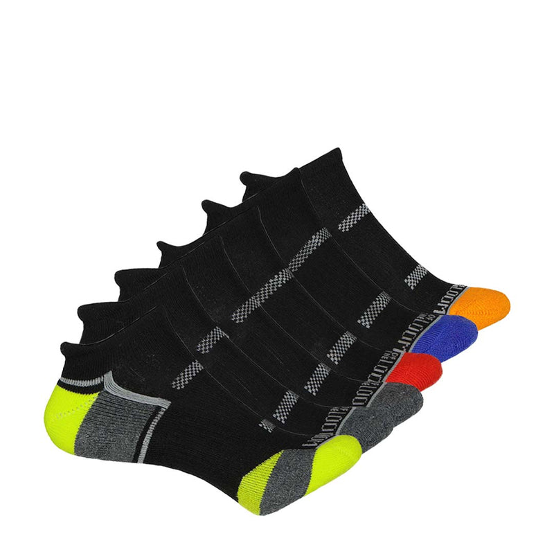 Fruit Of The Loom - Kids' 6 Pack Low Cut Socks (FRB10023T6 BKAST)