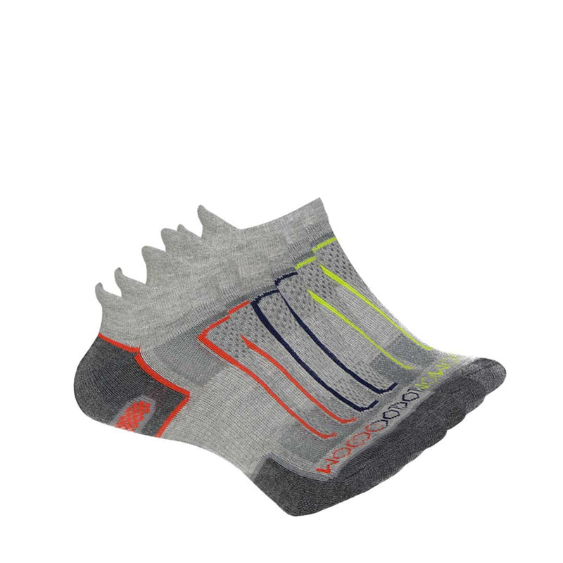 Fruit Of The Loom - Kids' 6 Pack Low Cut Socks (FRB10420T6 GYAST)