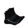 Fruit Of The Loom - Women's 5 Pack Crew Sock (FRW10571M5MQC02-BLK)