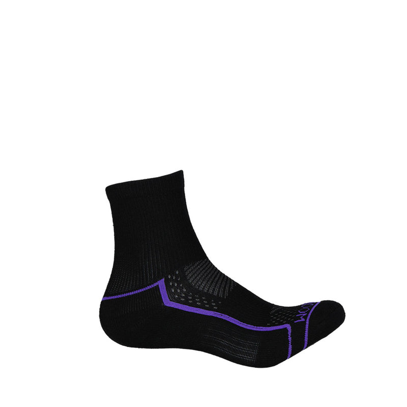 Fruit Of The Loom - Women's 5 Pack Crew Sock (FRW10571M5MQC02-BLK)