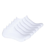 Fruit Of The Loom - Women's 6 Pack No Show Sock (FRW10458N6 WHITE)