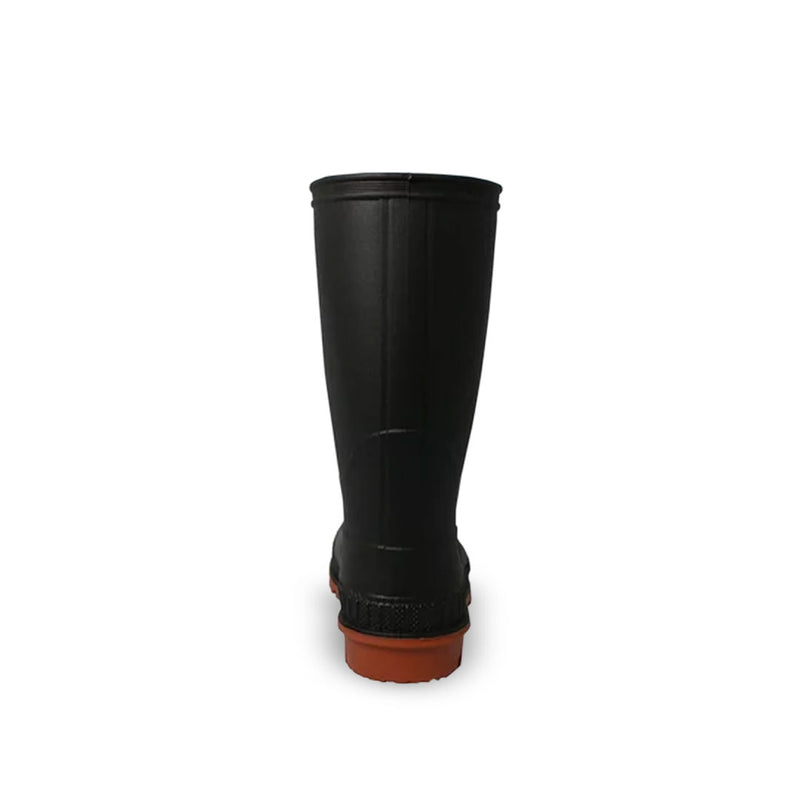 Genfoot - Kids' (Infant & Preschool) Toddler Chore Rain Boots (CHOREBOOT BLKRED-TODD)