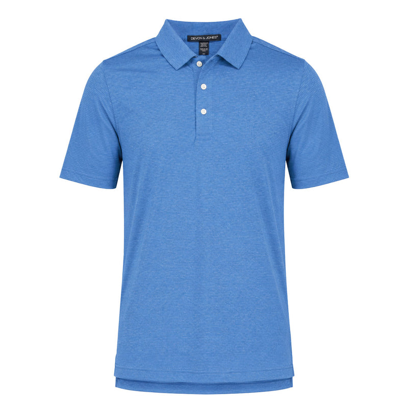 Devon & Jones - Men's Pima Tech Polo (DG210 BLUHTH)