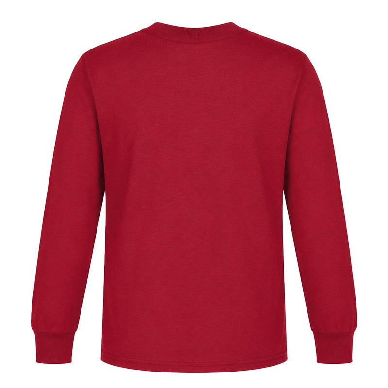 Gildan - Unisex Heavy Cotton Long Sleeve T-Shirt (5400 GARNET)