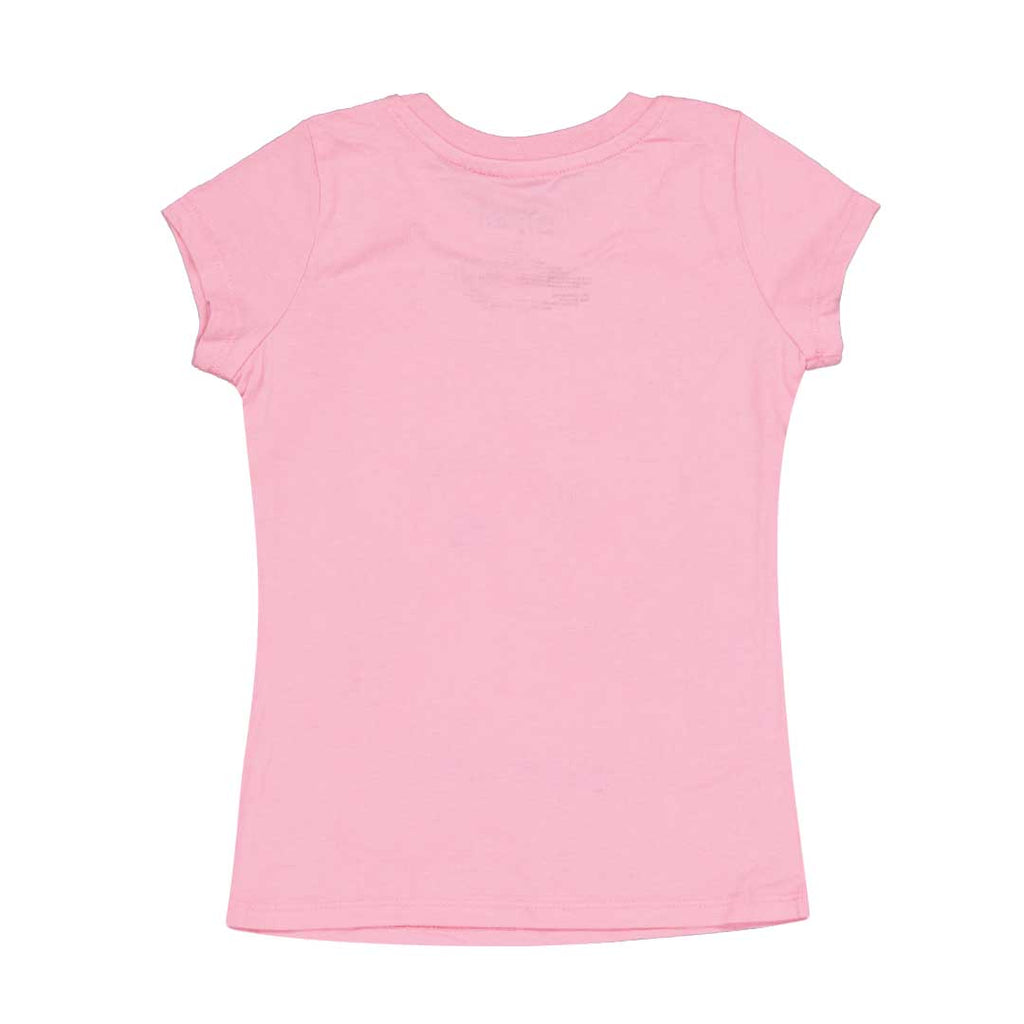 Girls' (Junior) Good Times Coming T-Shirt (DSLX33SQSCHP1WC 65PNK)