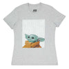 Disney - T-shirt à manches courtes Mandalorian The Child Good Side pour filles (junior) (RWTM03QGSCHP1WC)
