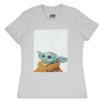 Disney - Girls' (Junior) Mandalorian The Child Good Side Short Sleeve T-Shirt (RWTM03QGSCHP1WC)