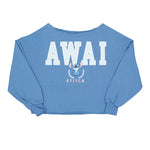 Girls' (Junior) Stitch Crop Sweatshirt (DSLX32YQLEFA1WN 40BLU)