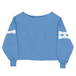 Girls' (Junior) Stitch Crop Sweatshirt (DSLX32YQLEFA1WN 40BLU)