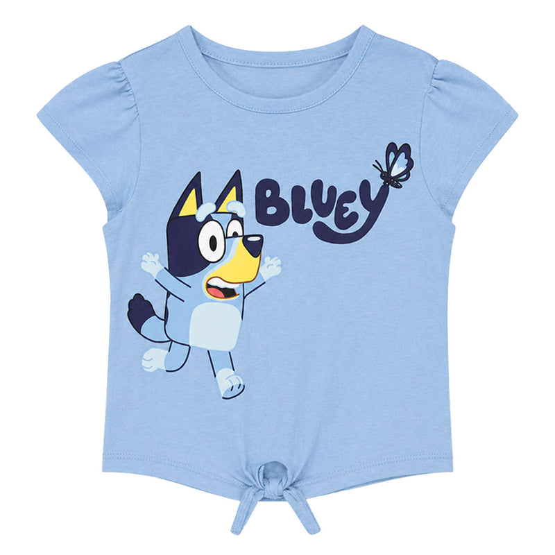 Girls' (Toddler) Bluey 2 Pack T-Shirt Set (BBLU08ZCP23A1TY 45LBB)