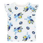 Girls' (Toddler) Bluey 2 Pack T-Shirt Set (BBLU08ZCP23A1TY 45LBB)