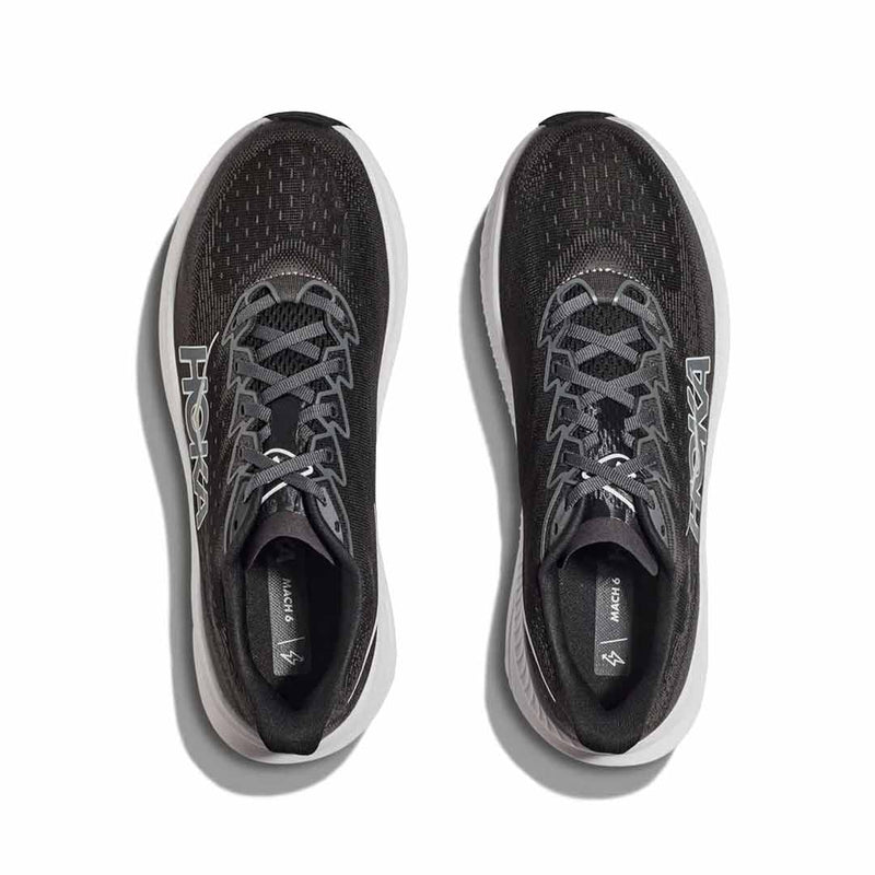 HOKA - Women's Mach 6 Shoes (Wide) (1147834-BWHT)