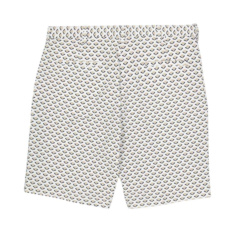 Haggar - Men's Plain Cotton Print Shorts (HS50013 100)
