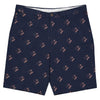 Haggar - Men's Plain Cotton Print Shorts (HS50013 412)