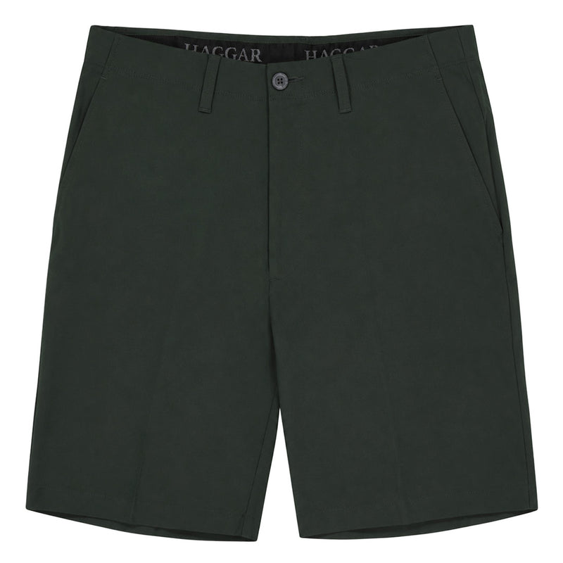 Haggar - Men's Plain Stretch Solid Shorts (HS50036 004)