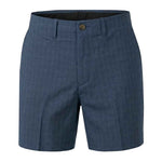Haggar - Men's Plain Stretch Plaid Shorts (HS50021 412)