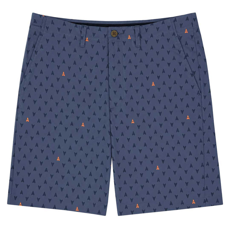 Haggar - Men's Plain Stretch Print Shorts (HS50017 410)