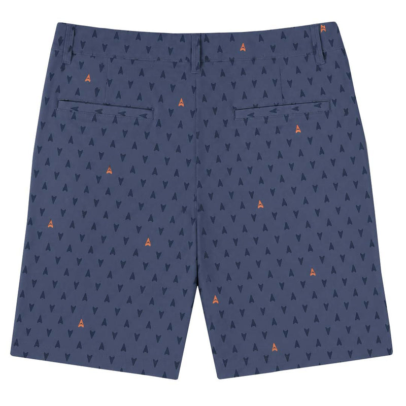 Haggar - Men's Plain Stretch Print Shorts (HS50017 410)