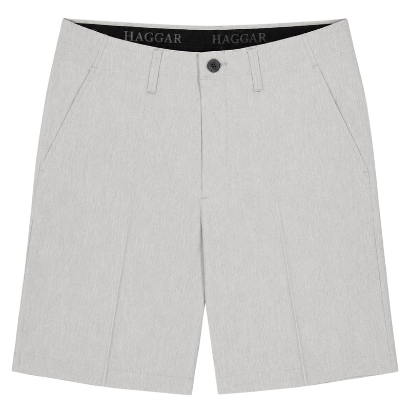 Haggar - Men's Plain Stretch Solid Shorts (HS50035 014)