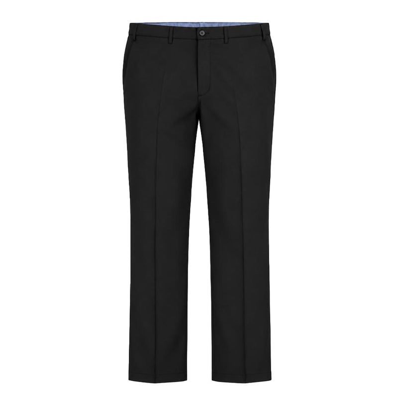 Haggar - Men's Premium No Iron Khaki Pant (Big & Tall) (ICN626 BLK)