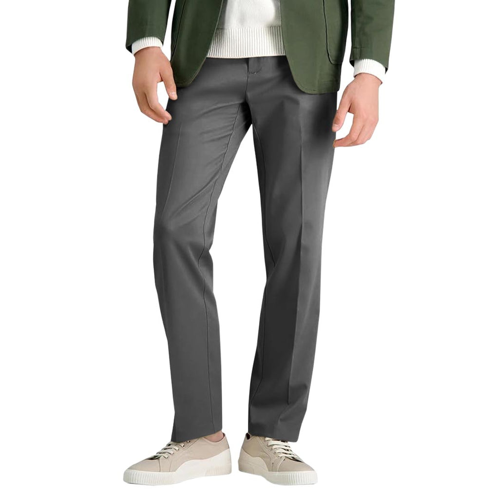 Haggar - Men's Premium No Iron Khaki Pant (ICN626-B01 DGR)