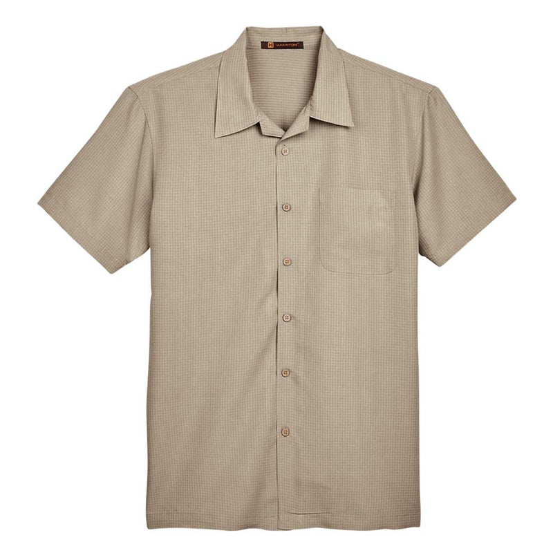Harriton - Men's Barbados Textured Camp Shirt (M560 86)