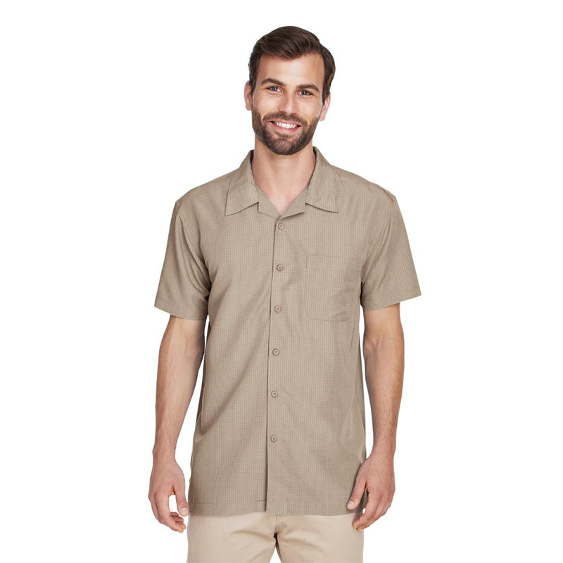 Harriton - Men's Barbados Textured Camp Shirt (M560 86)