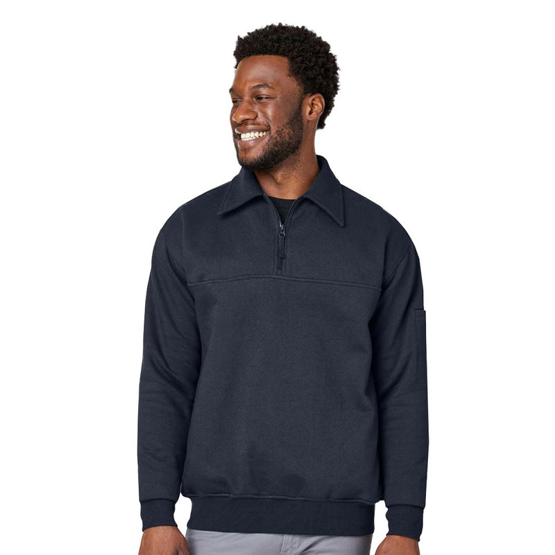 Harriton - Men's ClimaBloc Heavyweight Tactical Quarter-Zip Pullover (M712 N8)