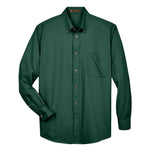 Harriton - Men's Easy Blend Stain-Release Twill Dress Shirt (M500 44)